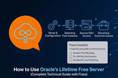 How to Use Oracle’s Lifetime Free Server (Complete Technical Guide with Fixes)